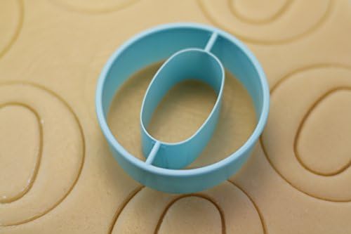Live Greek Omicron Cookie Cutter 3 Inches