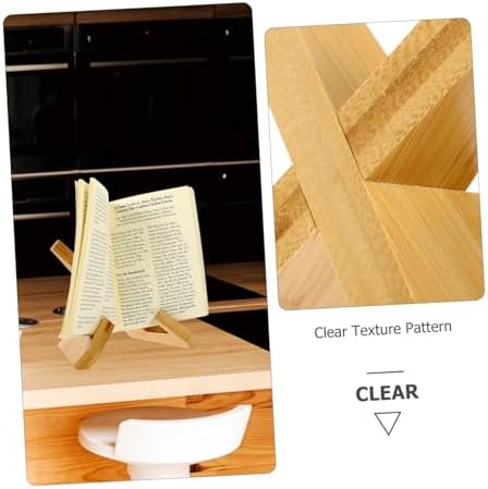 Mini Book Reading Stand for Outdoor Indoor Kitchen Counter