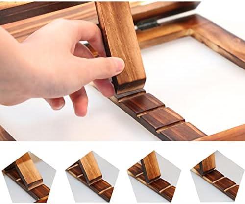 UHRLGHS Foldable Book Stand with 4 Adjustable Positions 1