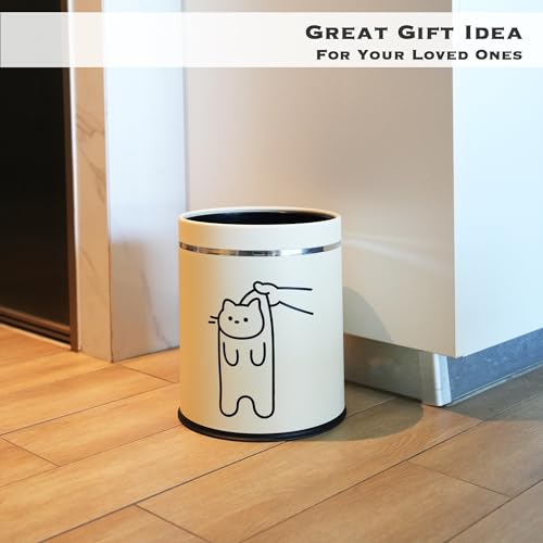 Juju Cat Trash Can - Playful Home Decor