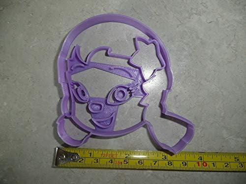 Purple Guppy Face Merperson Cookie Cutter Made in USA 1
