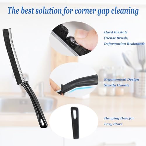 Ttspring Hard Bristle Crevice Cleaning Brush