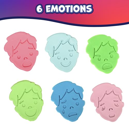 READY 2 LEARN Dough Cutters Emotions Set of 6