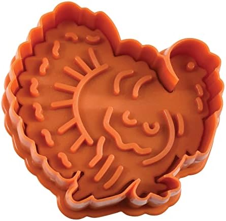 RM Autumn Theme Pastry Cookie Stamper Set of 4 1