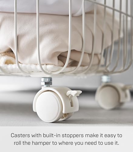 Yamazaki Tosca Compact Laundry Basket Cart 15