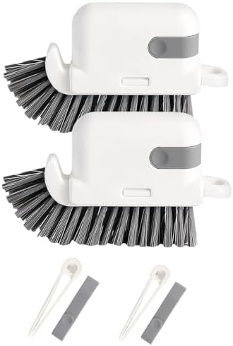 3-In-1 Window Cleaning Brush with Tweezers