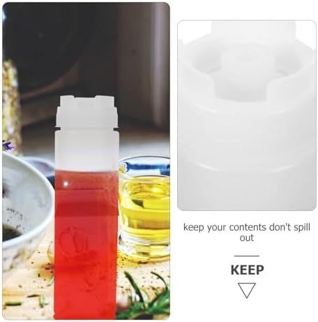 6pcs Double-Sided Squeeze Sauce Bottle Set