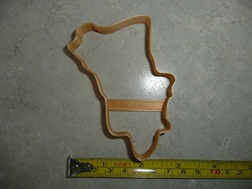 NAGUABO PUERTO RICO MUNICIPALITY OUTLINE COOKIE CUTTER