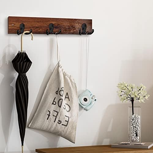 IBosins 28 Pack Heavy Duty Double Prong Coat Hooks
