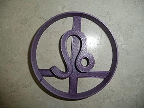 YNGLLC LEO ZODIAC ASTROLOGY COOKIE CUTTER 3D PRINTED Purple