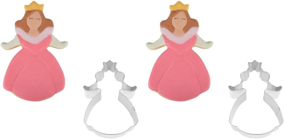 RM Princess 475 Tinplated Cookie Cutter Set of 2