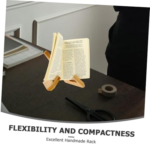 Mini Book Reading Stand for Outdoor Indoor Kitchen Counter