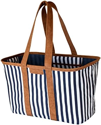 CleverMade Collapsible Laundry Basket - 30L SnapBasket LUXE