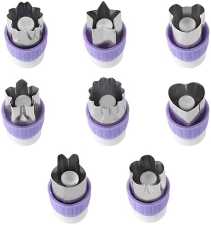 Cute Mini Vegetable Cutter Shapes Set 8pcs