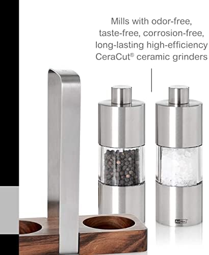 AdHoc Menage Classic Salt Pepper Mill Set