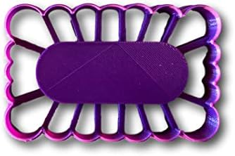 Arbi Design Thumbprint Rectangle Cookie Cutter 25 Inch 1