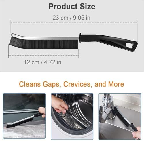 SKYTONE Gap Cleaning Brush Set of 2 - Hard Bristle for Deep Cleaning