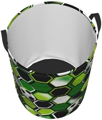 Gbuzozie Football Ball Laundry Hamper with 38L Capacity