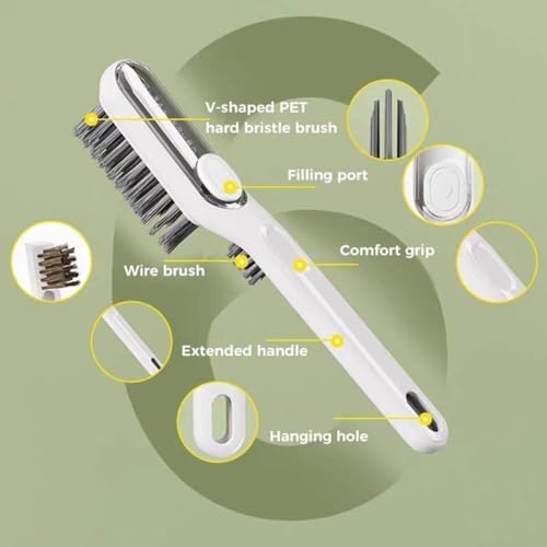 POKFirstForest 2-in-1 Liquid Crevice Brush - Green