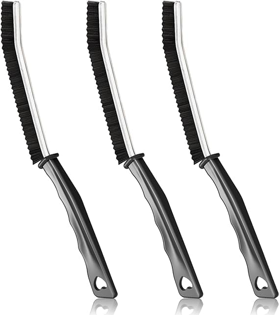 3 Pcs Bristled Crevice Cleaning Brush Set 1