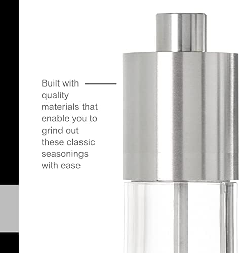 AdHoc Menage Classic Salt Pepper Mill Set