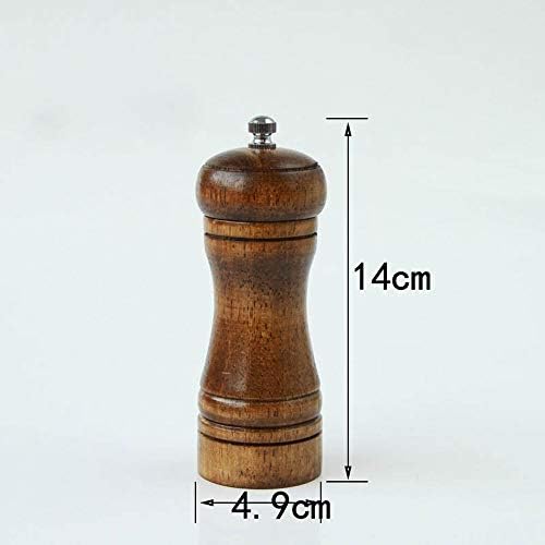 RANRANJJ Wood Salt and Pepper Mill Set - Pack of 2