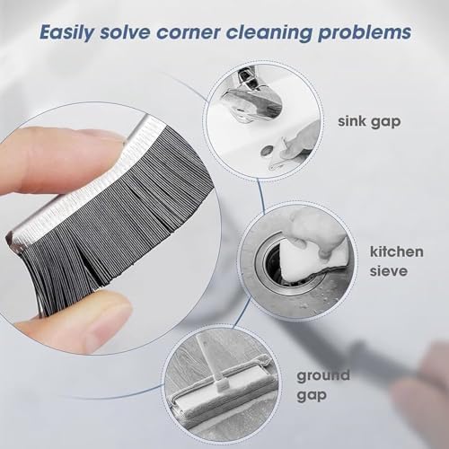 SKYTONE Gap Cleaning Brush Set of 2 - Hard Bristle for Deep Cleaning