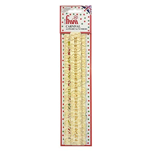 FMM Carnival Font Cookie Cutters Set
