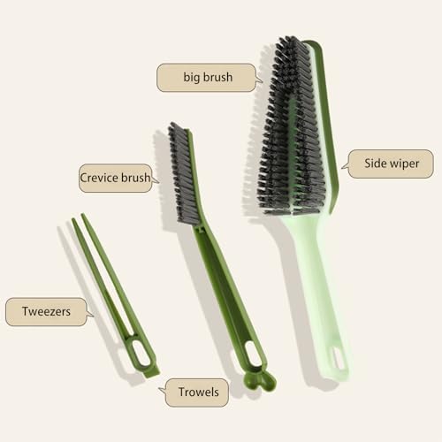 3 in 1 Crevice Cleaning Brush for Kitchen and Bathroom