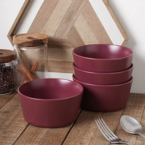 Stone Lain Celina Purple 24-Piece Dinnerware Set