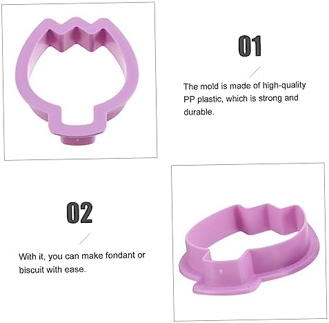 UTHCLO 10Pcs Easter Cookie Cutters Set PP Plastic