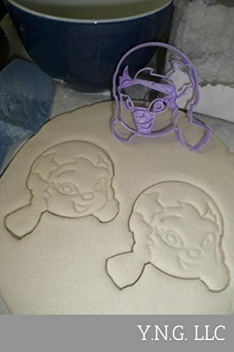Purple Guppy Face Merperson Cookie Cutter Made in USA 1
