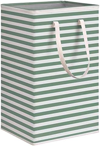 Foldable Laundry Basket with 75L Capacity Waterproof Lightweight and Portable Green