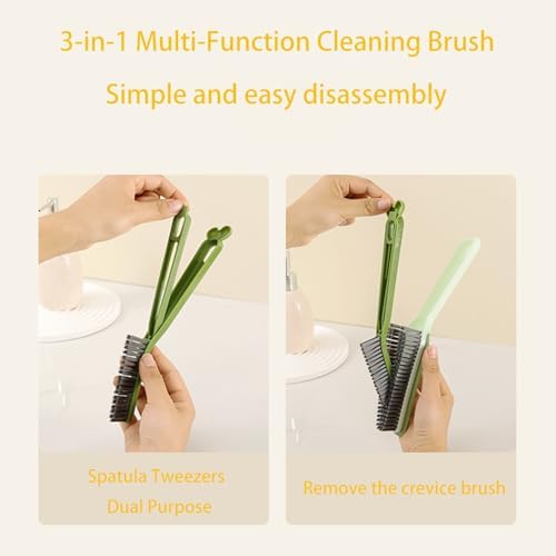 3 in 1 Crevice Cleaning Brush for Kitchen and Bathroom