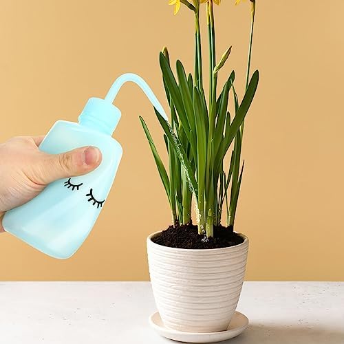 NIYANGLE 3pcs Curved Mouth Squeeze Bottle Set