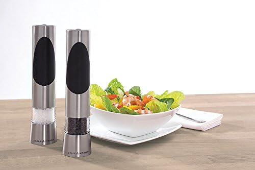 Cole Mason Richmond Electric Salt Pepper Mill Set 1
