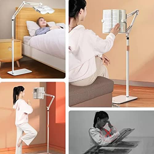 UHRLGHS Adjustable Floor Book Stand for Reading and Laptop