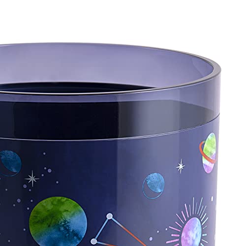 Allure Home Creation Starry Night Trash Can 161 Gallons