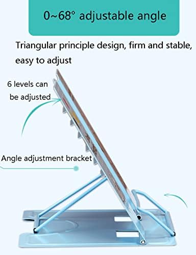 Creative Modern Metal Foldable Book Stand Adjustable and Portable