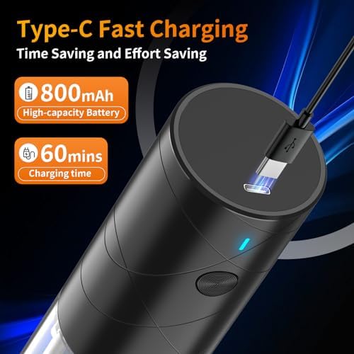 4Pack Electric Salt and Pepper Grinder Set with LED Light