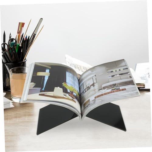 Lurrose Detachable Acrylic Cookbook Stand 1