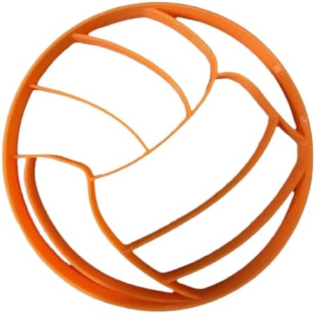 Wellshezz Volleyball Cookie Cutter 4 Inch