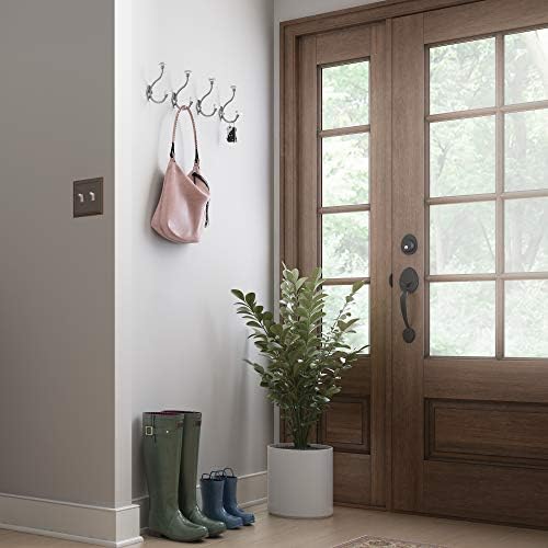 Liberty 128734 Acrylic Facets Coat and Hat Hook Satin Nickel