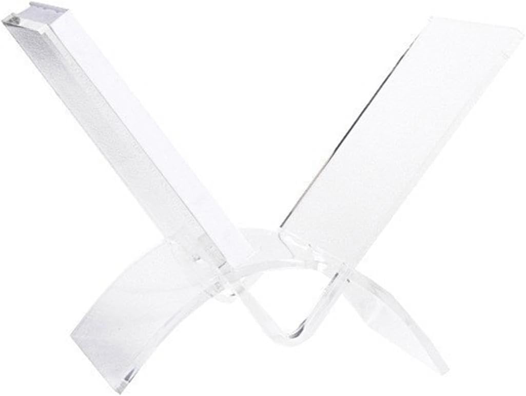 Clear Acrylic Cookbook Holder with Modern Design