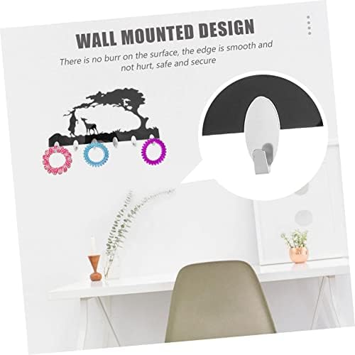FOYTOKI Bathroom Hooks with Decorative Landscape Design