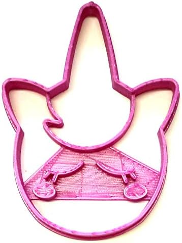 Unicorn Face Cookie Cutter - USA Made Food Safe