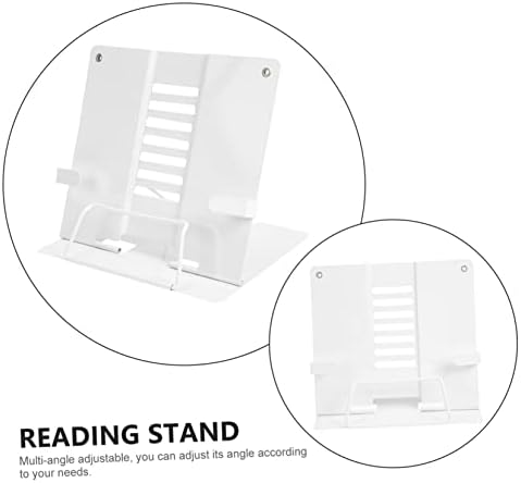 SHINEOFI Adjustable Book Stand for Reading and Desk Use