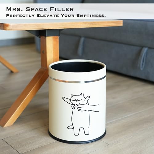 Juju Cat Trash Can - Playful Home Decor