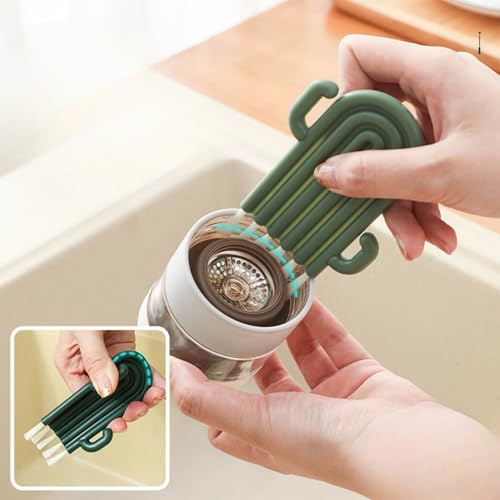 Brush Cleaning Cactus Multi Functional Cleaning Brush - 2 PCS