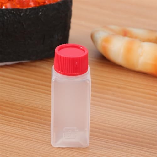 LIFKOME 100 Pcs Mini Soy Sauce Bottles Set